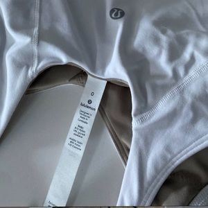 NWOT Lululemon Align Tank Top, Size 0, White